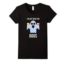 I'm Just Here for the Boos Halloween Drinking Beer T-Shirt