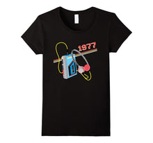 1977 Cassette Tape T Shirt for 40th Birthday