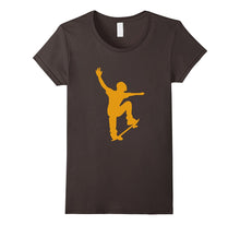 Skateboard Kick Flip Tshirt Silhouet Skateboarder