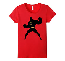 Disney Pixar the Incredibles Dad Silhouette Graphic T-Shirt