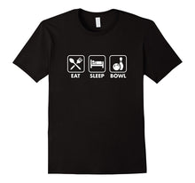 Eat Sleep Bowl Bowling T-Shirt for Men Women Kids Tee Shirt