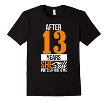 13th Wedding Anniversary T-Shirt, Husband Anniversary Shirt