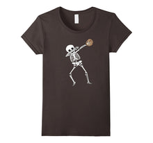 Halloween Dabbing Skeleton Baseball T Shirt Funny Dab Dance