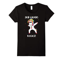 3rd Grade Rocks Unicorn Dab Shirt Back to School Gifts
