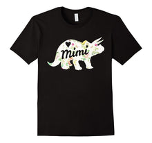 Mimi Triceratops Flower Shirt Gift for Grandparent Day