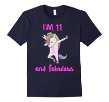 11 and Fabulous Sweet Sixteen Girls Unicorn Dab Dance T Shir