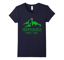 MOMMYSAURUS Fun Mother Mom Baby Kids Dinosaur Twins