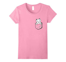 Adorable Little Westie in the Pocket T-Shirt
