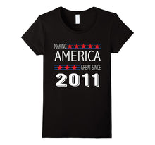 Retro Vintage 6th Birthday MAKING AMERICA GREAT SINCE 2011