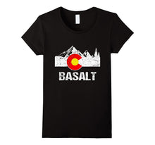Basalt Colorado Flag Moutain TShirt Colorado Patriotic Tee