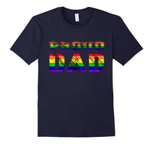Proud Dad Gay Pride LBGT Rainbow T-Shirt
