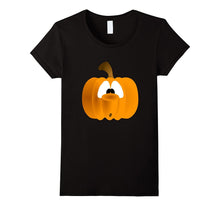 Big Huge Silly Pumpkin Face Halloween T-Shirt