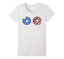 Donut Bra T-Shirt Women's American Flag