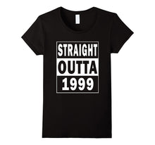 Straight Outta 1999 T-Shirt Funny 18th Birthday Gift Tee