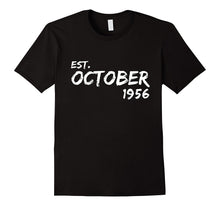 Est October 1956 Shirt - 61st Birthday Gifts TShirt