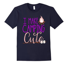 I Make Camping Cute Shirt Daughter Kids Girls Glamping Camp
