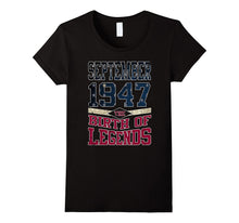 1947 September the Birth of Legends Gift for 70 Years Old
