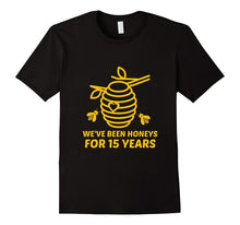 15th Wedding Anniversary Tee Shirt Marriage Gift for Couples