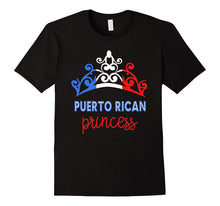 Puerto Rican Princess Tiara National Flag T-Shirt