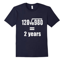 2nd Wedding Anniversary T-Shirt Math Equation Gift Shirt