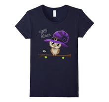 Halloween Owl T-Shirt Happy Halloween Tee