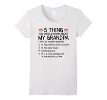 5 Things You Should Know About My Grandpa T-Shirt