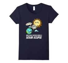 Solar Eclipse 2017 Photobomb Funny Tshirt