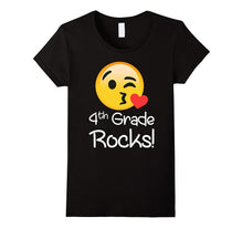 4 Th Grade Rocks Emoji Shirt Funny Fourth Graders & Teachers