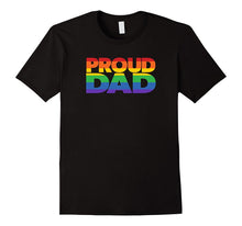 Gay Pride Shirt Proud Dad LGBT Parent T-Shirt Father's Day