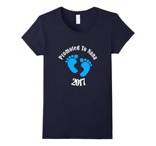 Promoted to Grandma Nana 2017 Tshirt It's a Baby Boy Proud