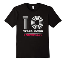10th Wedding Anniversary T-Shirt Funny for Married in 2007 Y