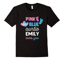 Aunt Emily Baby Shower Reveal Shirts Gender Reveal Tshirt