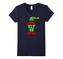 Opa Elf T Shirt - Funny Holiday Christmas Gift Tee