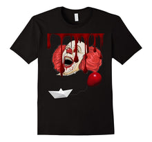 American Scary Clown Red Balloon Halloween Horror Cult Shirt
