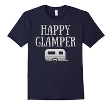 Happy Glamper T Shirt - Great Gift for the Lady Camper