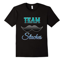 Team Staches for Gender Reveal Party T Shirt Mustache Theme.