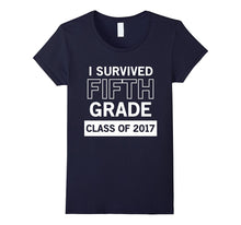 I Survived Fifth Grade Class of 2017 Graduation T-Shirt