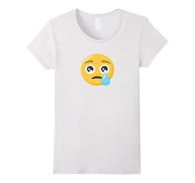 Emoji T-Shirt Crying Face Emoticon Sad Frown
