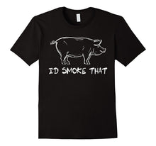 Men's I'd Smoke That Barbeque Smoker Chef T-Shirt