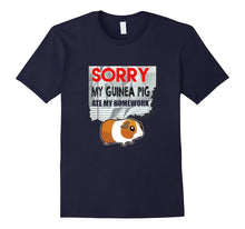 FUNNY GUINEA PIG T-Shirt ATE HOMEWORK Student Back to School