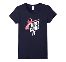 2017 Just Cure It Breast Fight Cancer Awareness Shirt Ribbon