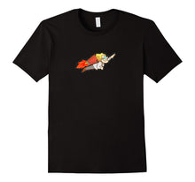 Jetpack Man Funny Superhero Cartoon Tshirt Tee for Boys