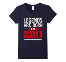 6 Years Old 6th Birthday B-Day Gift Legends 2011 T Shirt