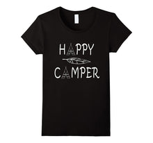 Happy Camper Shirt - Camping T-Shirt Teepee Leaf Tee