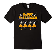 Happy Halloween Dancing Ballet T-Shirt Skeleton Ballerina
