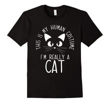 Funny Human Costume Cat T-Shirt