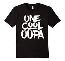 Men's One Cool Oupa T Shirt - Grandfather Dad Gift Tee