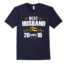 Best Husband Since 2016 T-Shirt 1st Anniversary Gift Tee