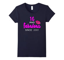 16 and Fabulous Since 2001 - Girls Shirts Sweet Sixteen