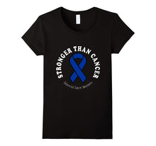 Stronger Than Cancer Colorectal Colon Awareness T-Shirt